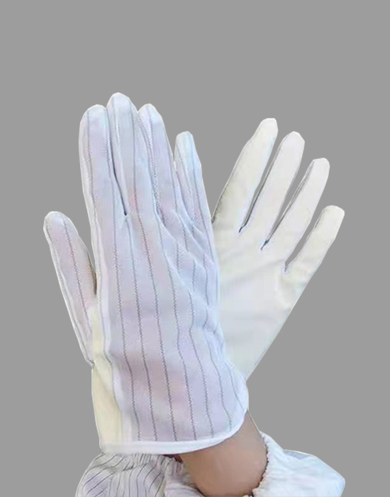 Antistatic dust free gloves